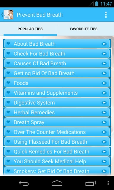 Prevent Bad Breath截图4