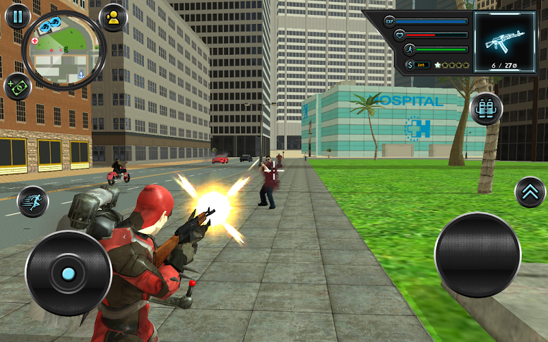 Jetpack Hero Miami Crime截图2