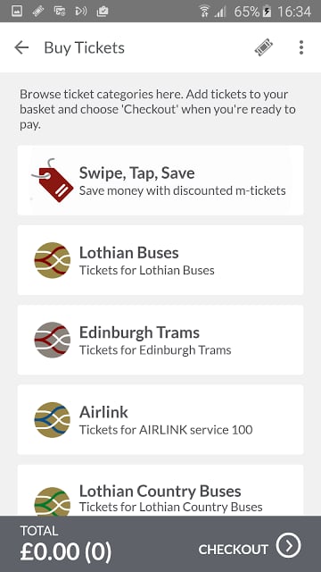Lothian公共汽车M-门票截图4