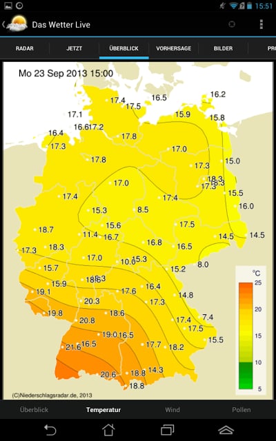 Das Wetter Live截图7