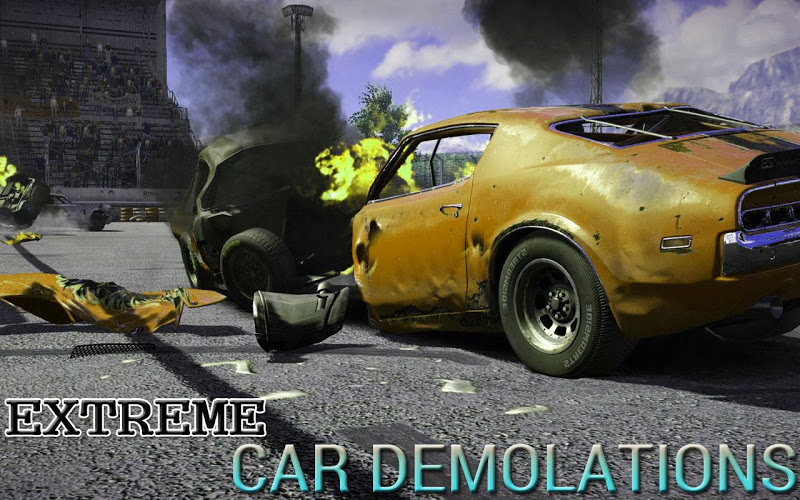 Real Car Demolition Race Derby截图1