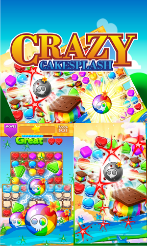 Crazy Cake Splash截图2