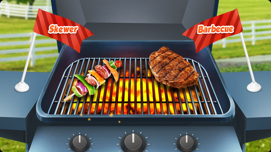 BBQ Grill Cooker-Cooking Game截图3