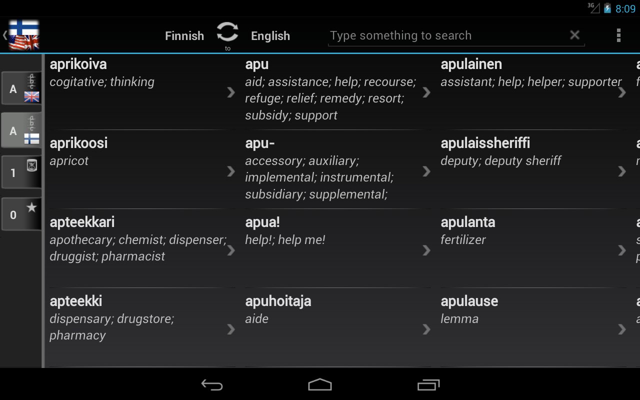 Dictionary Finnish English截图6