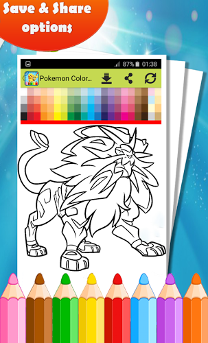 coloring poke for kids截图4