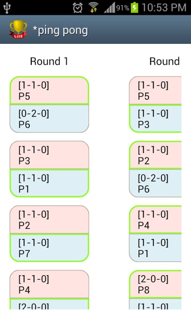 Quick Tournament Maker Lite截图10