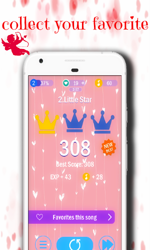 Piano Tiles 2 music Valentine截图3