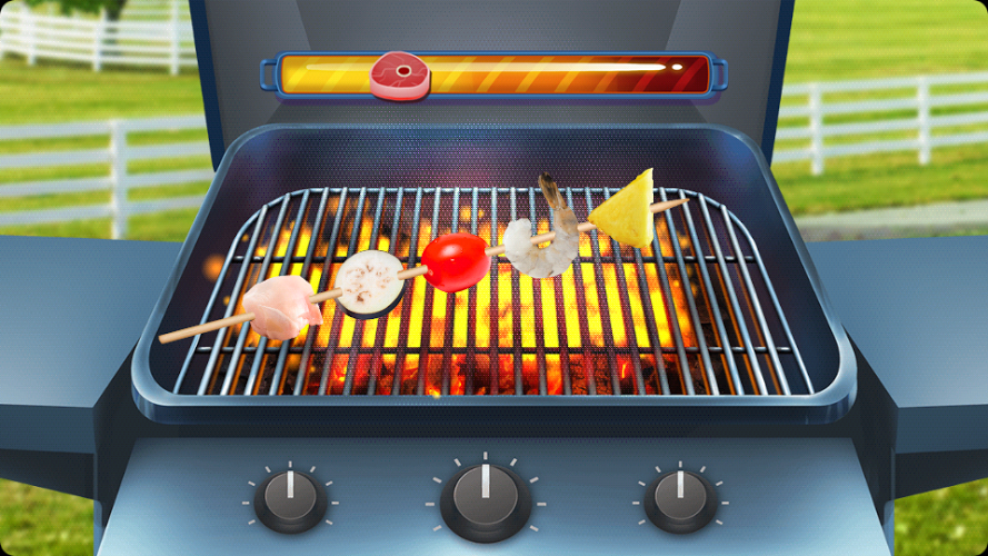 BBQ Grill Cooker-Cooking Game截图5