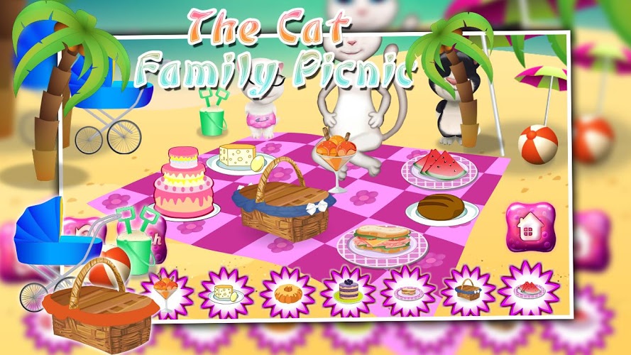 The cat family picnic截图1