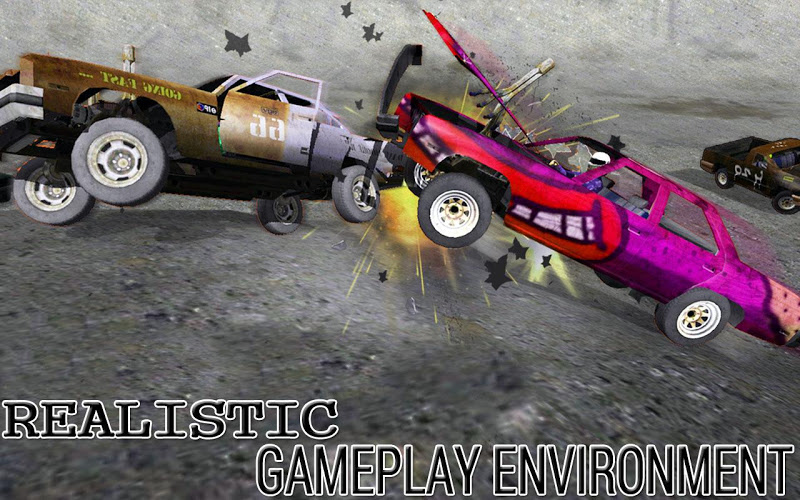 Real Car Demolition Race Derby截图4