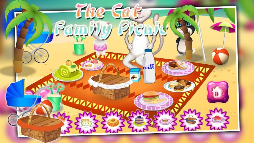 The cat family picnic截图5