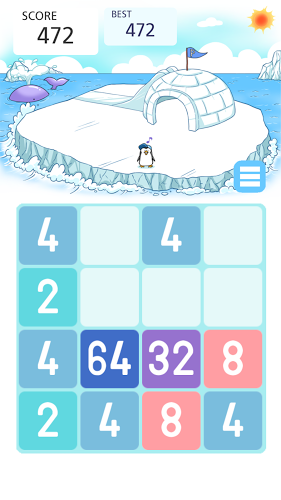 2048 Penguin Town截图2