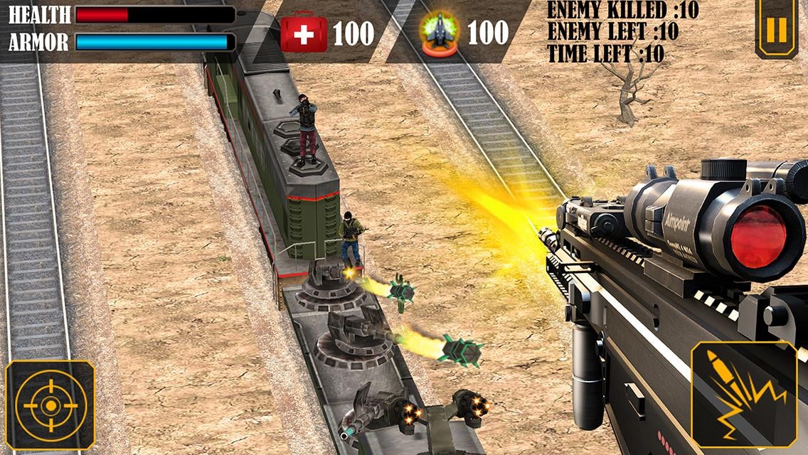 Train Attack 3D截图1