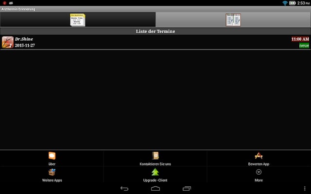 Arzttermin Erinnerung Lite截图2