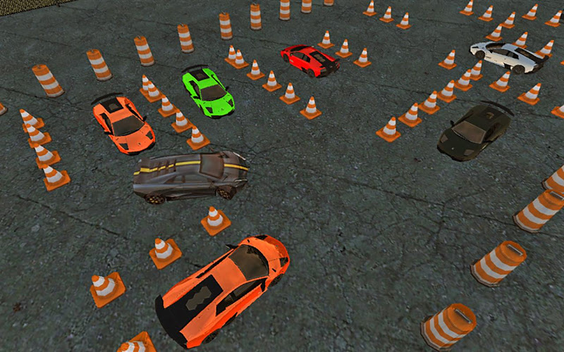 Crazy Car Parking Simulation截图1