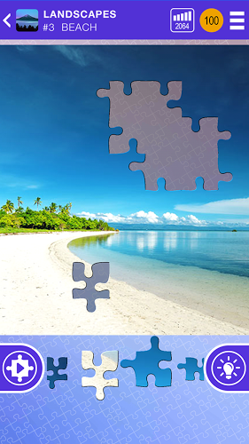 100 PICS Puzzles - Jigsaw game截图1