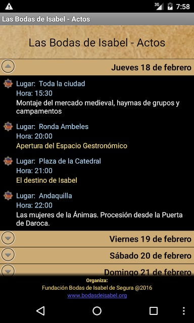 Las Bodas de Isabel de Segura截图3