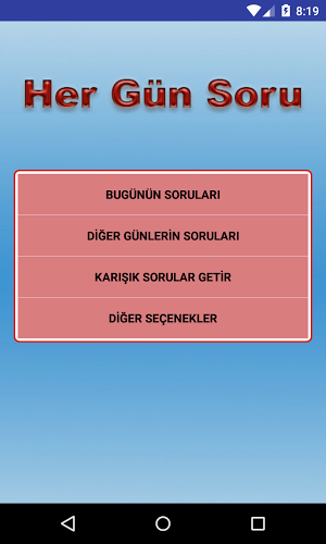 Her Gün Soru截图1