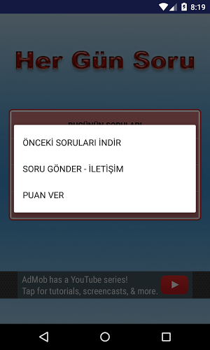 Her Gün Soru截图3