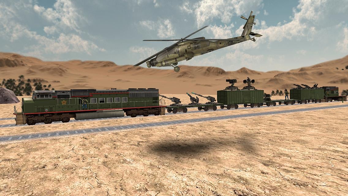 Train Attack 3D截图2