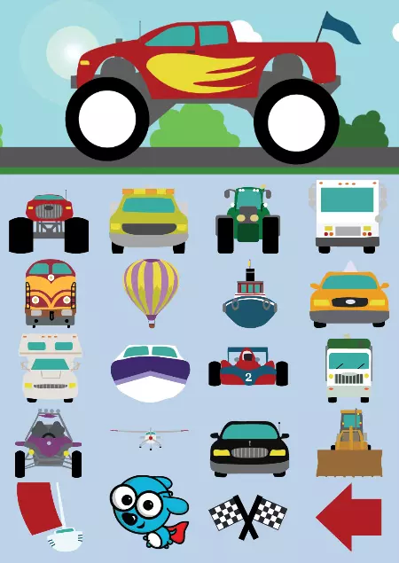 Toddler Cars 2 (free version)截图2