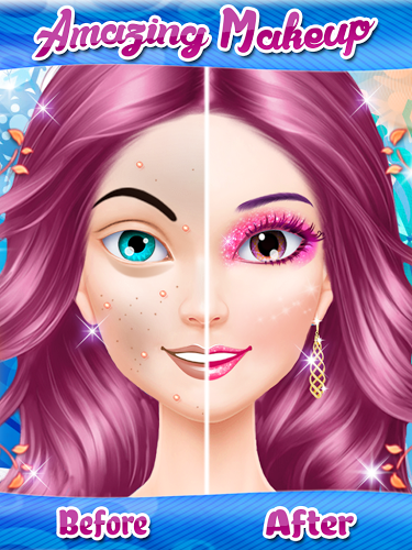 Winter Spa Salon Makeover Game截图2