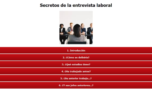 Respuestas entrevista laboral截图1