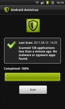 Antivirus for Android.截图