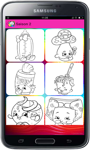 Coloring pages for Shopkins截图5