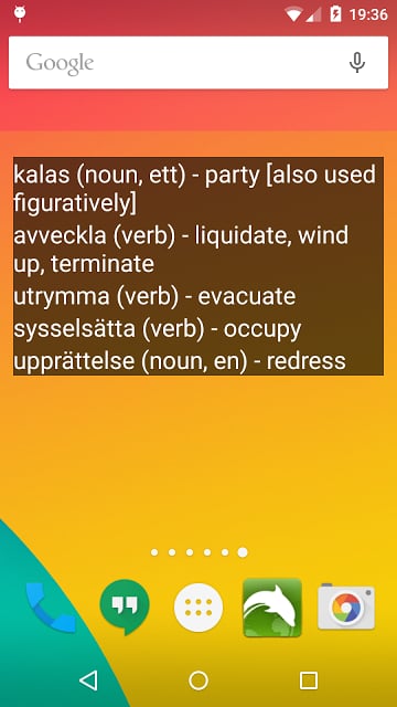 Swedish-English Dictionary截图10