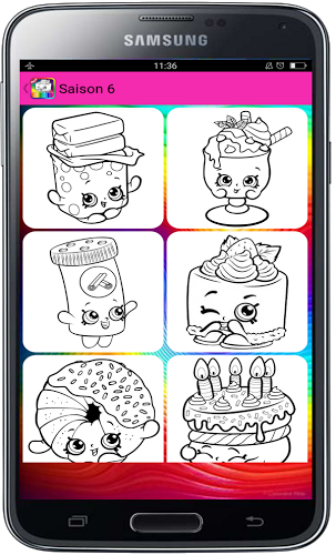 Coloring pages for Shopkins截图3