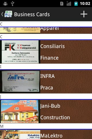 pl.infra.businesscards Business Cards截图9