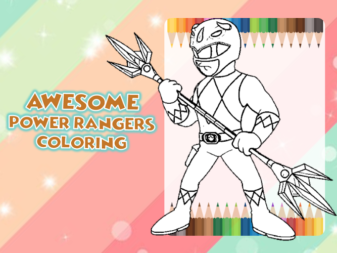 Coloring Pages for The Rangers截图3