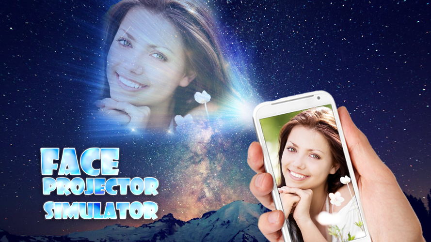 Face projector simulator Prank截图3