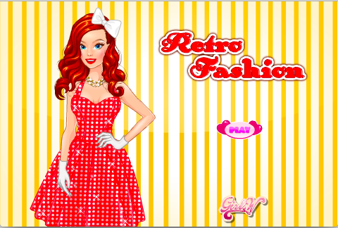 Retro Fashion Dress Up截图1