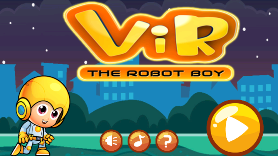 Adventure Vir Robot Boy Games截图1