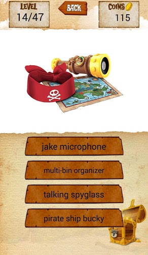 Jake The Pirates Toys Quiz截图1