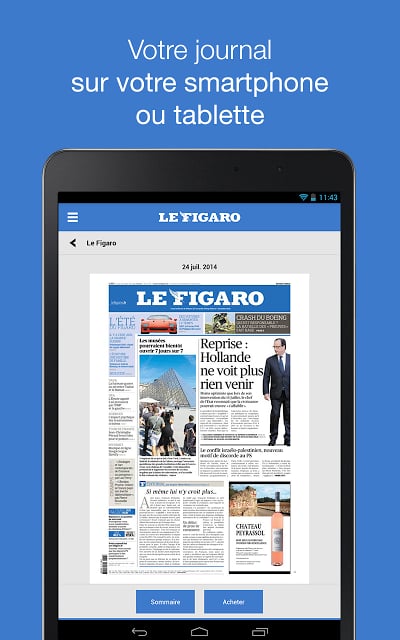 Le Figaro: Journal &amp; Magazines截图1