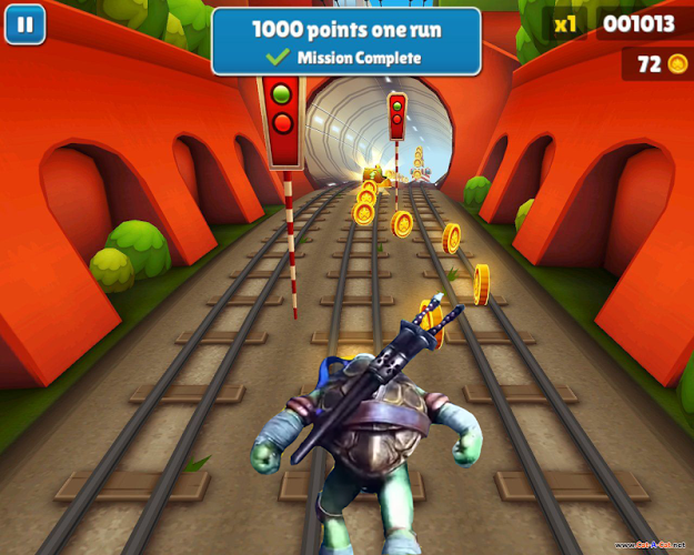 Subway turtle surf: legend截图5