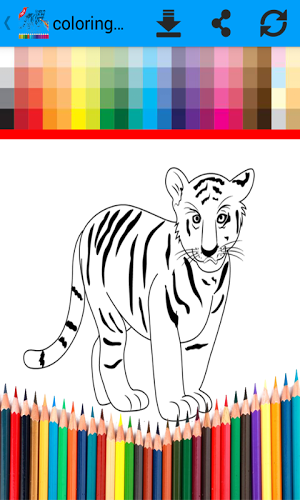 Coloring Pages Animal for Kids截图3