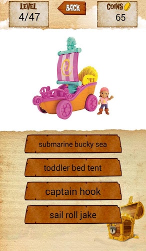 Jake The Pirates Toys Quiz截图3