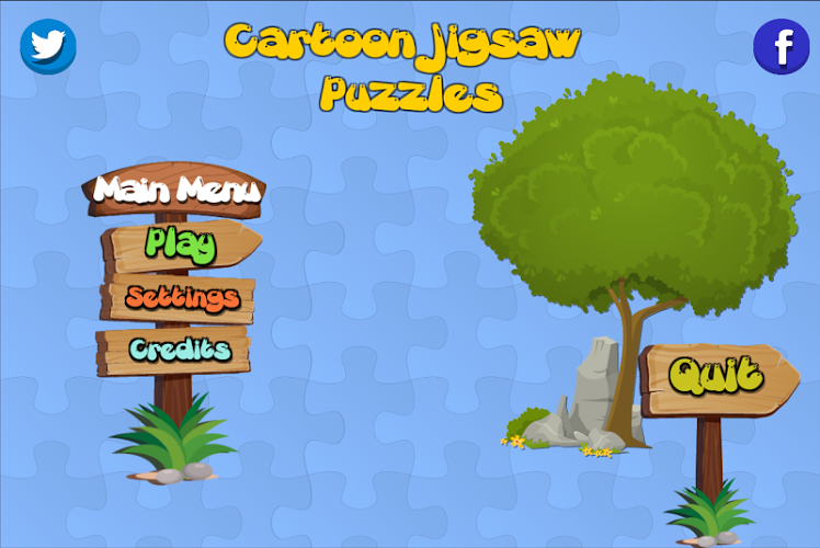 Cartoon Jigsaw Puzzles截图1