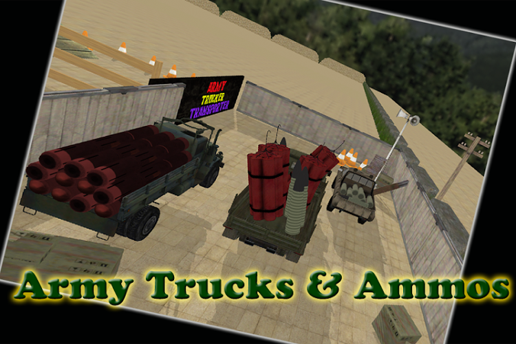 Army Trucker Transporter 3D截图1