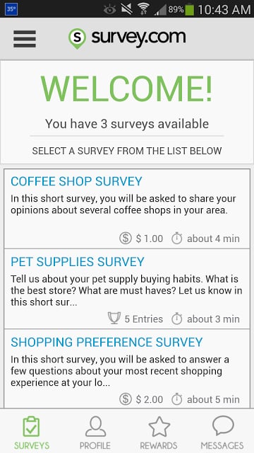 Survey.com Mobile截图4