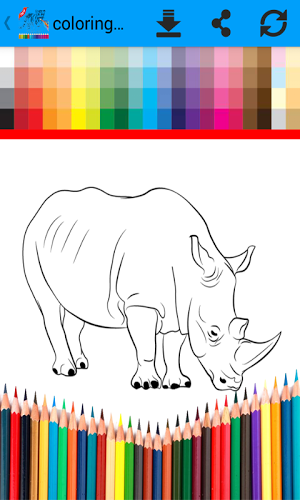 Coloring Pages Animal for Kids截图4