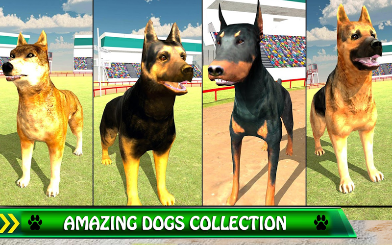 Crazy Dog Racing 3D 2017截图5