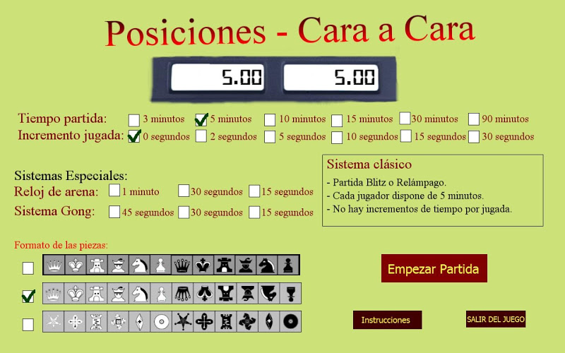 Ajedrez Posiciones Cara a Cara截图5