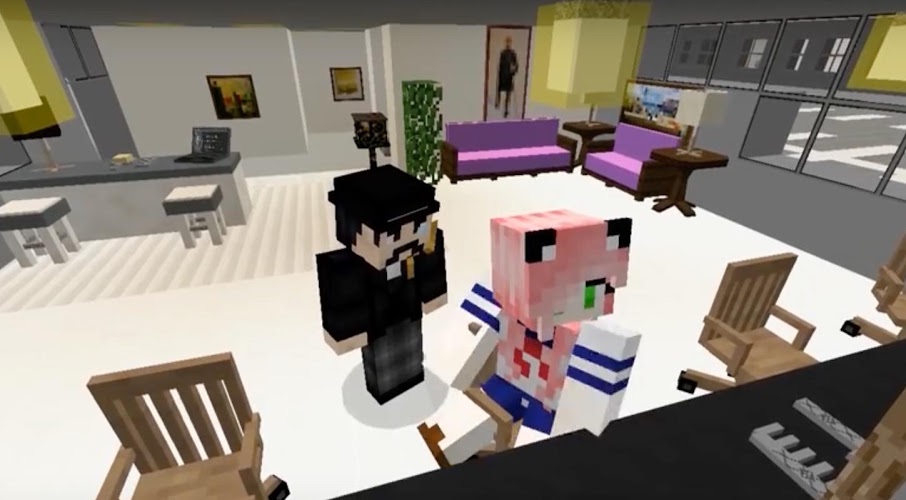 Yandere School for Minecraft截图5