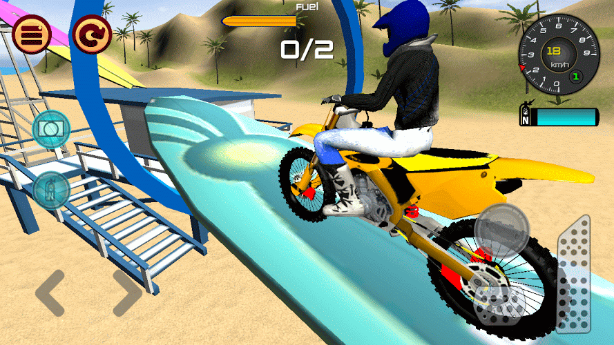 Motocross Beach Jumping 2截图1