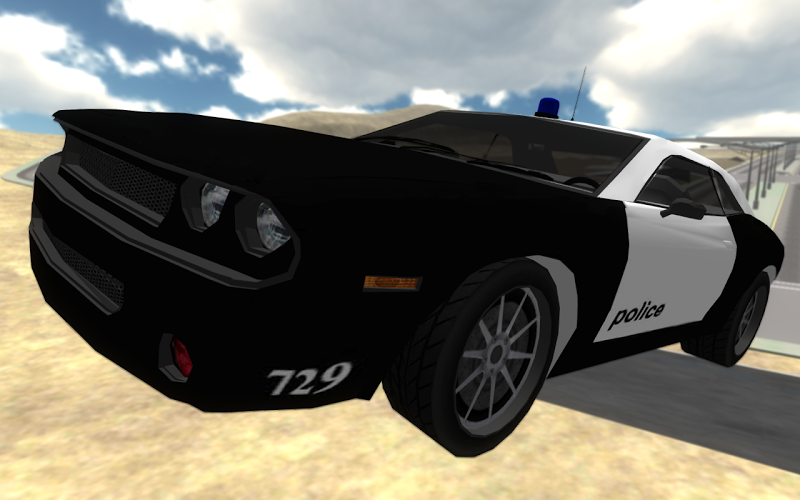 Police Car Drift 3D截图4